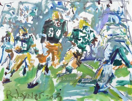 American Football 04 Impressionisten Ölgemälde